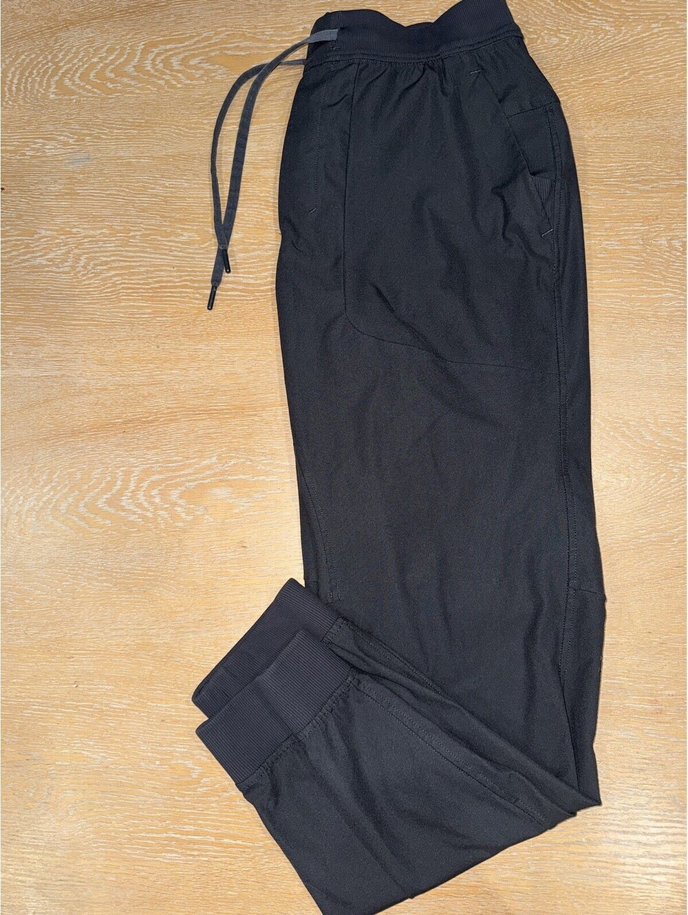 Lululemon Men’s ABC Jogger 31” Obsidian Dark Gray M5574S Warpstreme Size LARGE